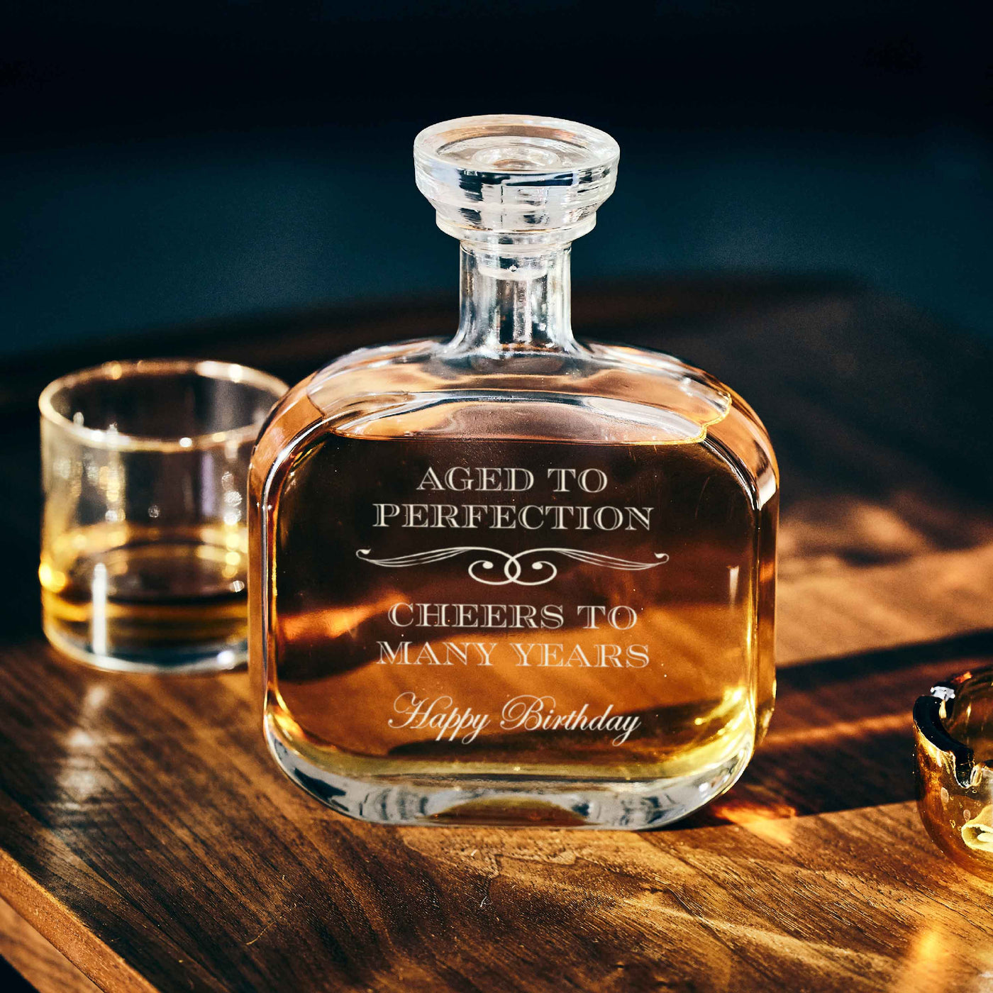 Birthday Decanter "Aged to Perfection" Prestige Bottle
