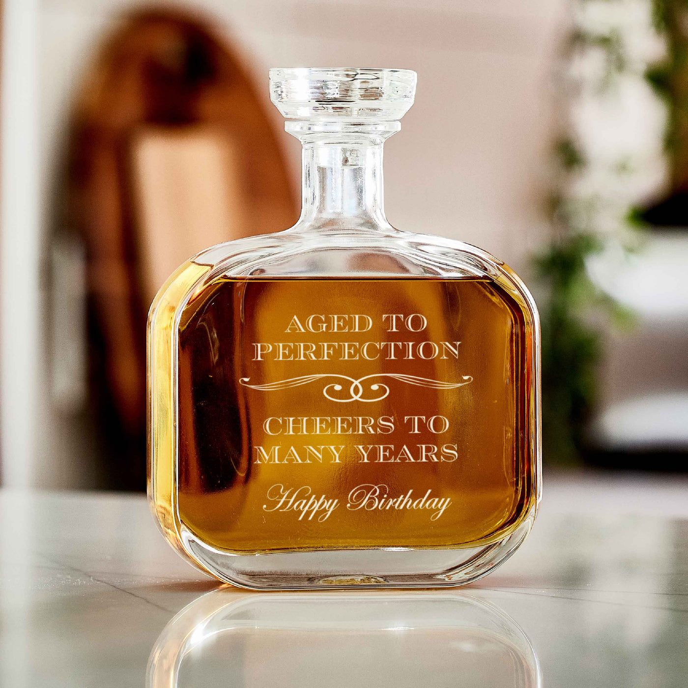 Birthday Decanter "Aged to Perfection" Prestige Bottle