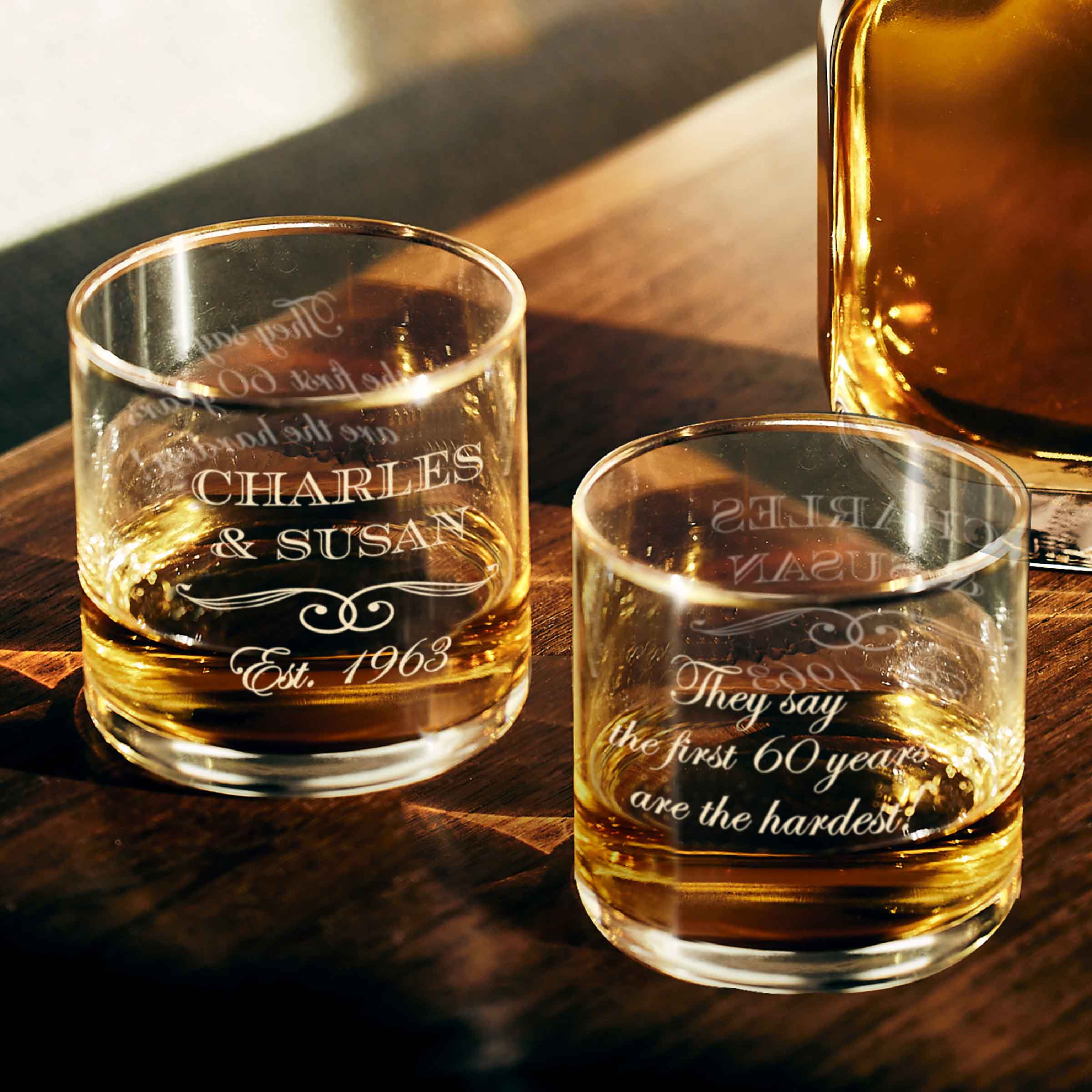 Customizable Glassware Personalized Gift – Rec Etch