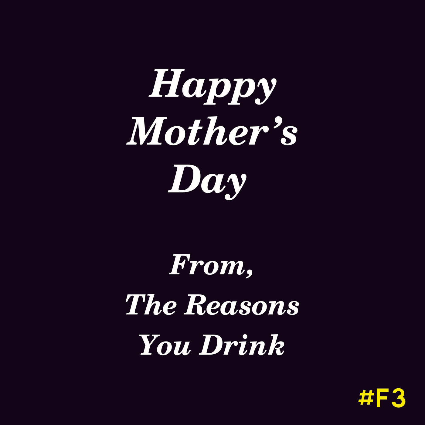 "Reason Mom Drinks" - Gifts for Mom